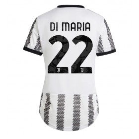 Damen Fußballbekleidung Juventus Angel Di Maria #22 Heimtrikot 2022-23 Kurzarm
